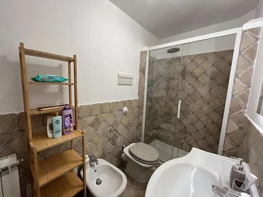 Full Semi-Garden Apartment In Villa At Mondello Palermo Italy